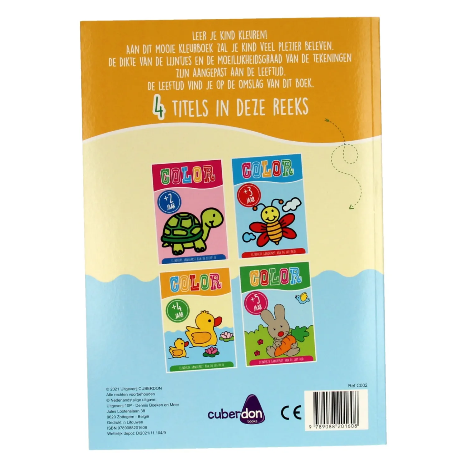 Kleurboek Color 4+ Jaar> Online