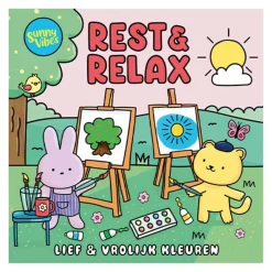 Kleurboek Sunny vibes - Rest & relax>Lantaarn Publishers Best