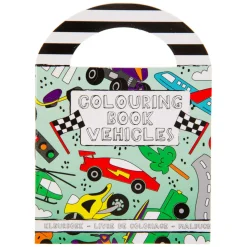 Kleurboekje met Stickers Voertuigen>Duckiez Hot