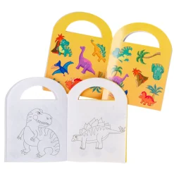 Duckiez Kleurboekje met Stickers Dinosaurus Best
