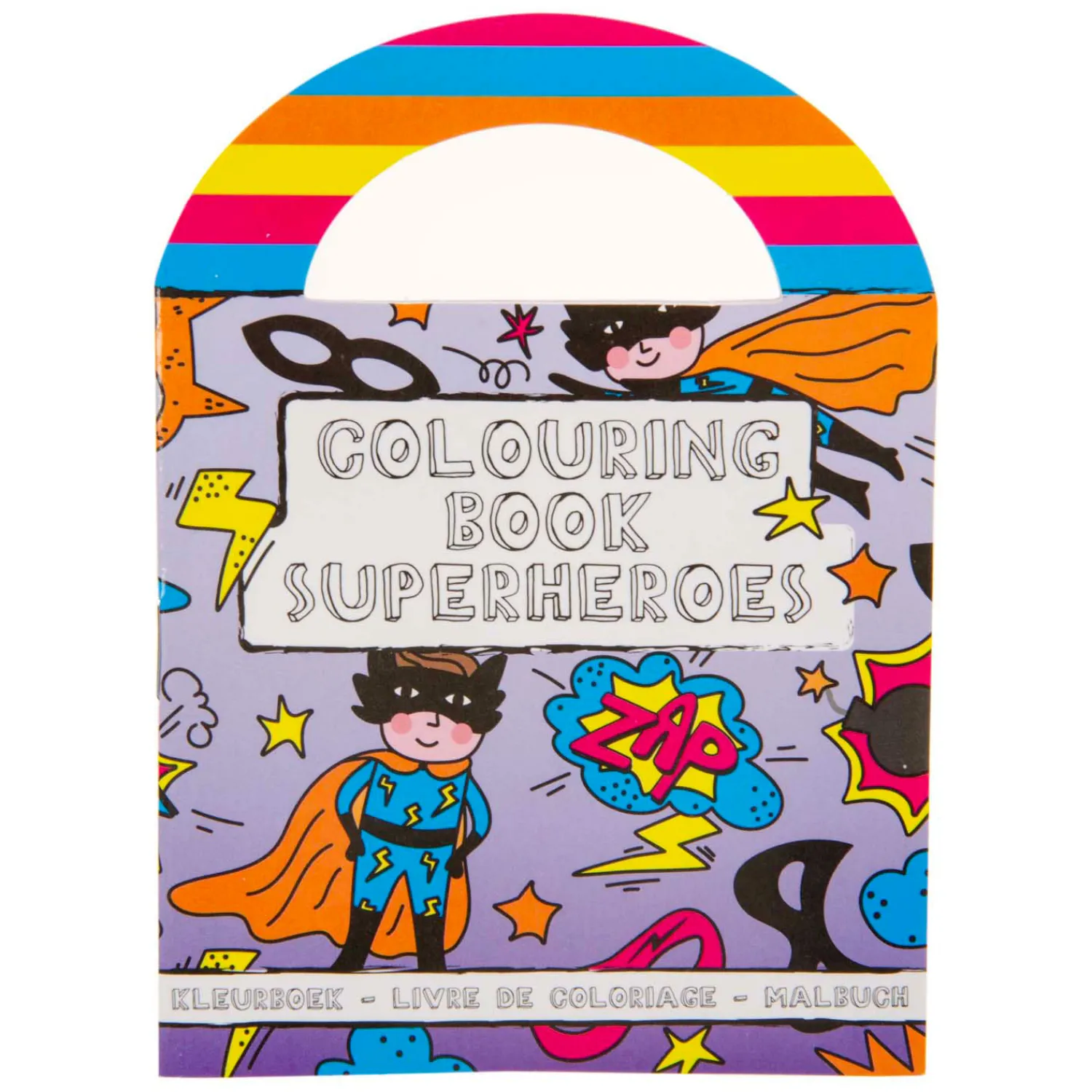 Kleurboekje met Stickers Superhero-Duckiez Online