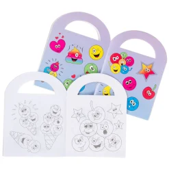 Kleurboekje met Stickers Lachgezicht-Duckiez Best