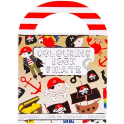 Kleurboekje met Stickers Piraat>Duckiez