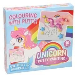 Kleuren met Putty op Nummer Eenhoorn-Johntoy Clearance