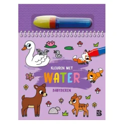 Kleuren met Water - Babydieren-Standaard Uitgeverij New