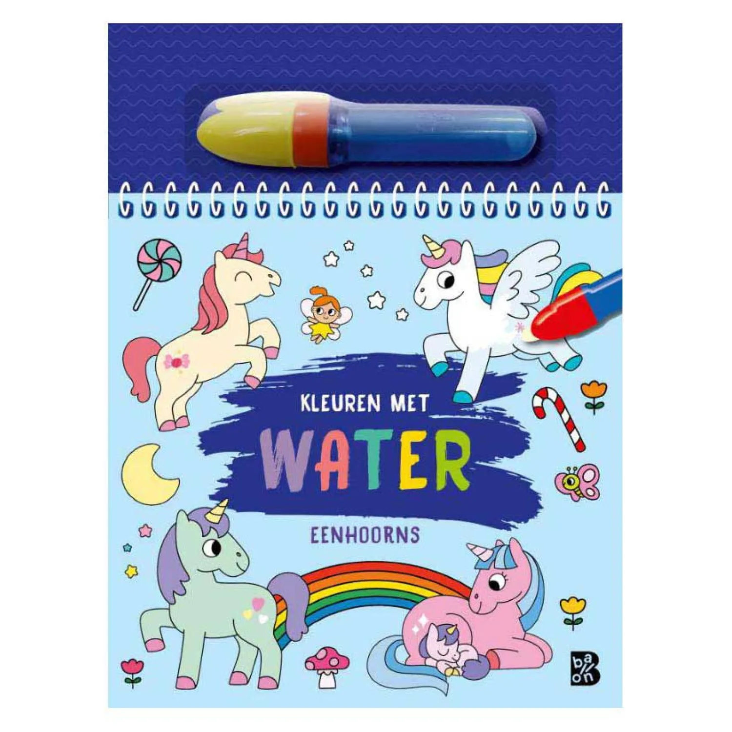Kleuren met Water - Eenhoorns-Standaard Uitgeverij Online