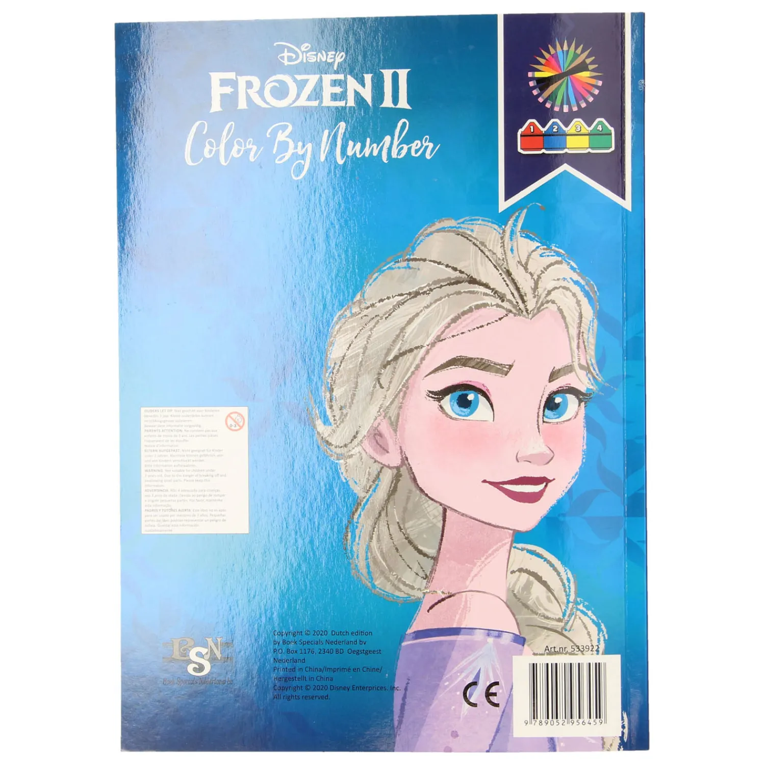 Boek Specials Nederland BV Kleuren op Nummer - Frozen Discount
