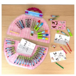 Kleurkoffer Paarden, 51dlg.-Undercover Discount