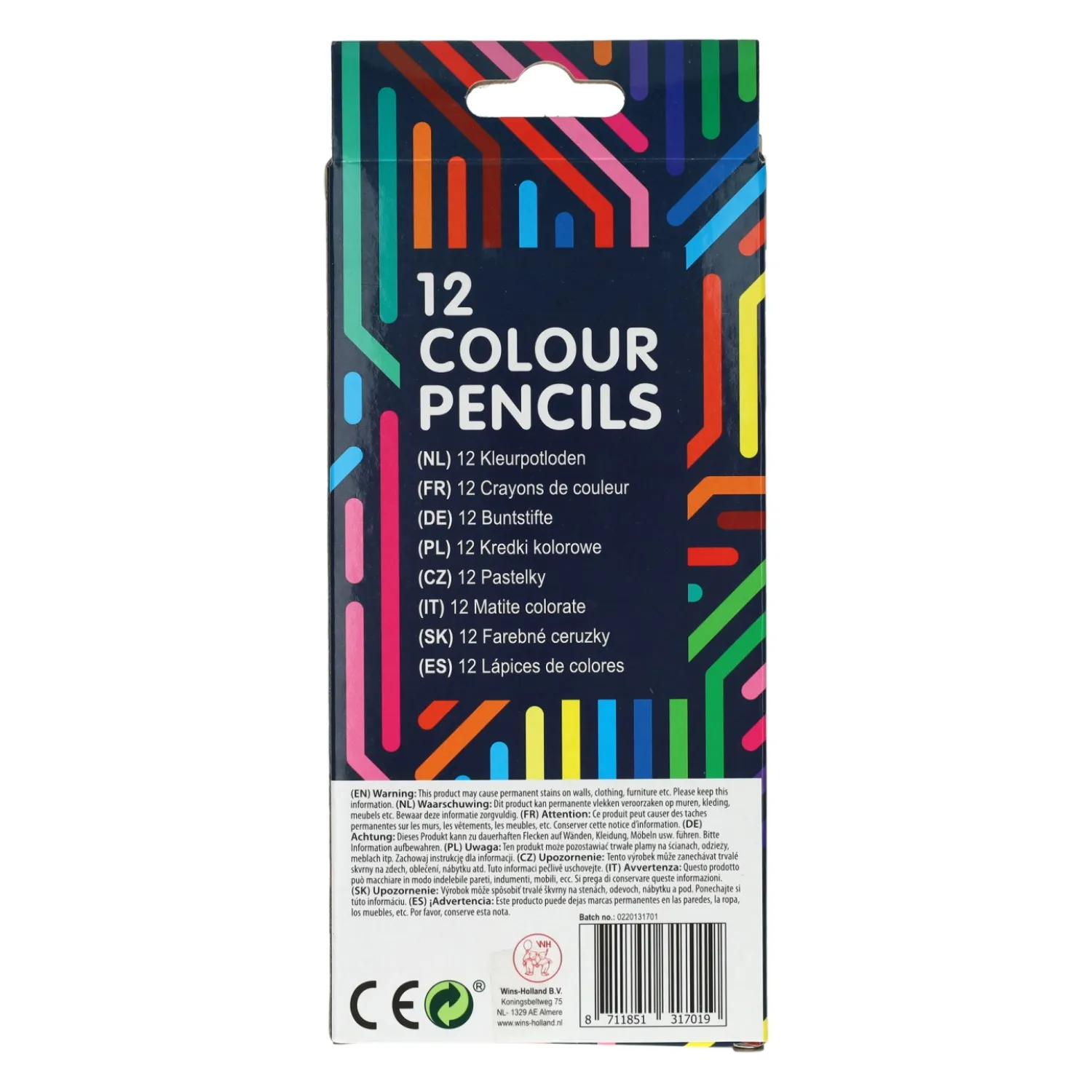 Kleurpotloden - 12st.>Wins Holland Discount