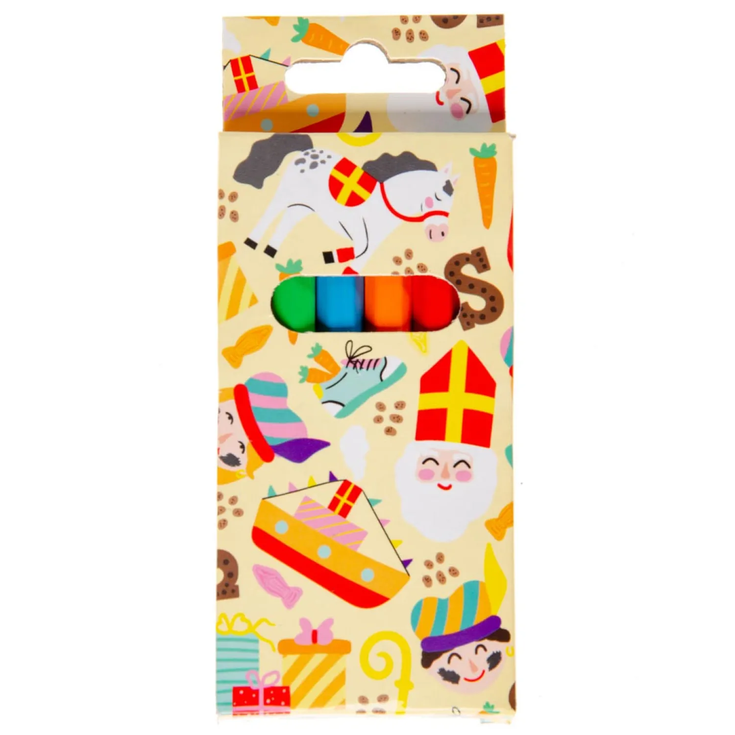 Duckiez Kleurpotloden Sinterklaas, 6st.