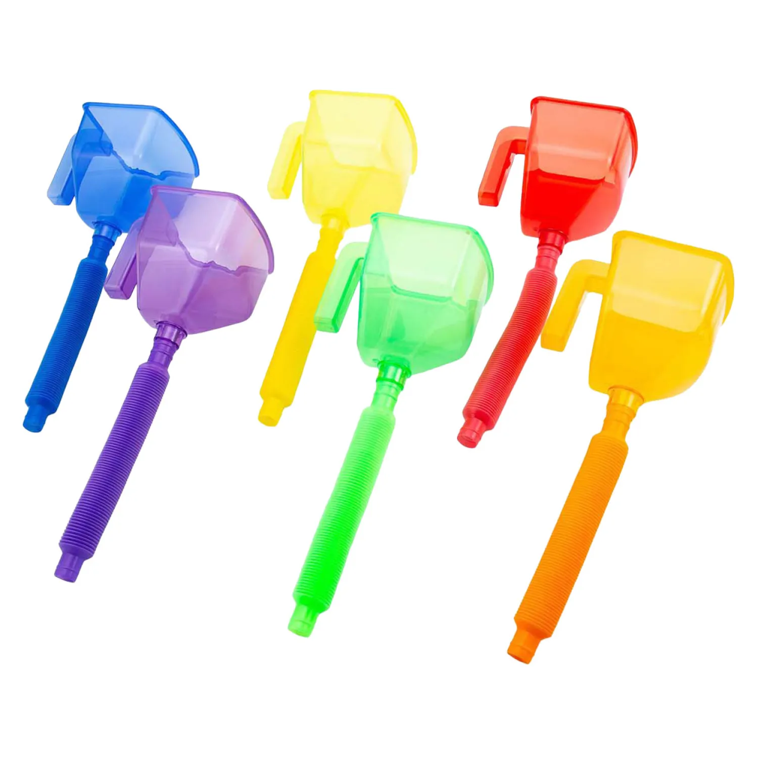 Kleurrijke Trechters met Handvat> Hot