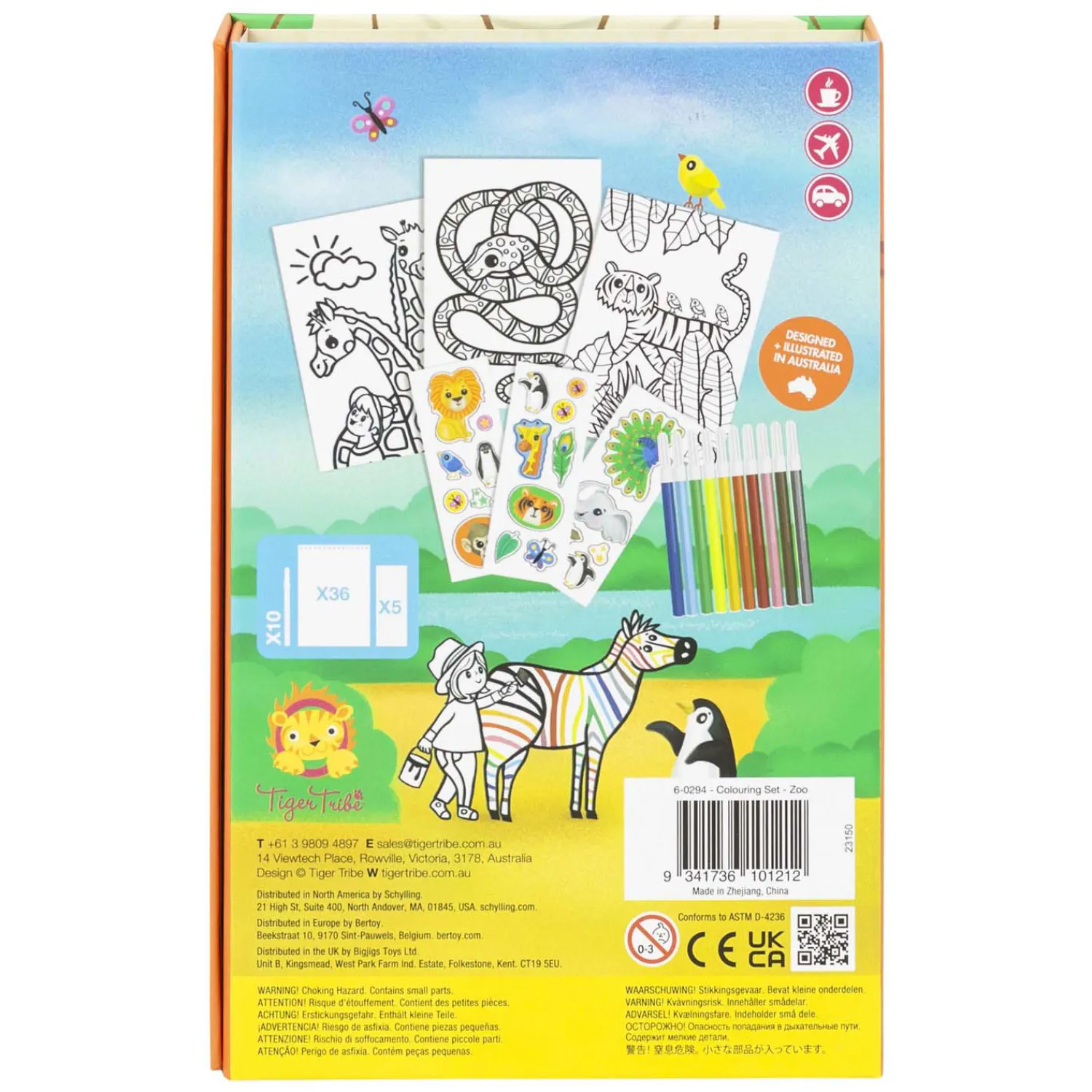 Kleurset - Dierentuin-Selecta Clearance