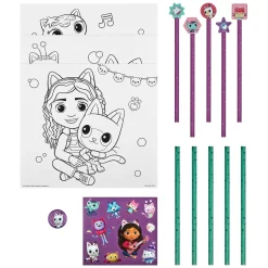 Kleurset met Gummen Gabby's Poppenhuis, 29dlg.-Undercover New