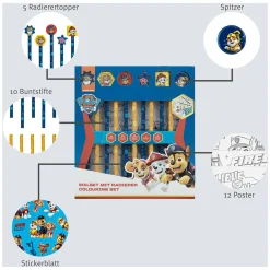 Undercover Kleurset met Gummen PAW Patrol, 29dlg. Sale