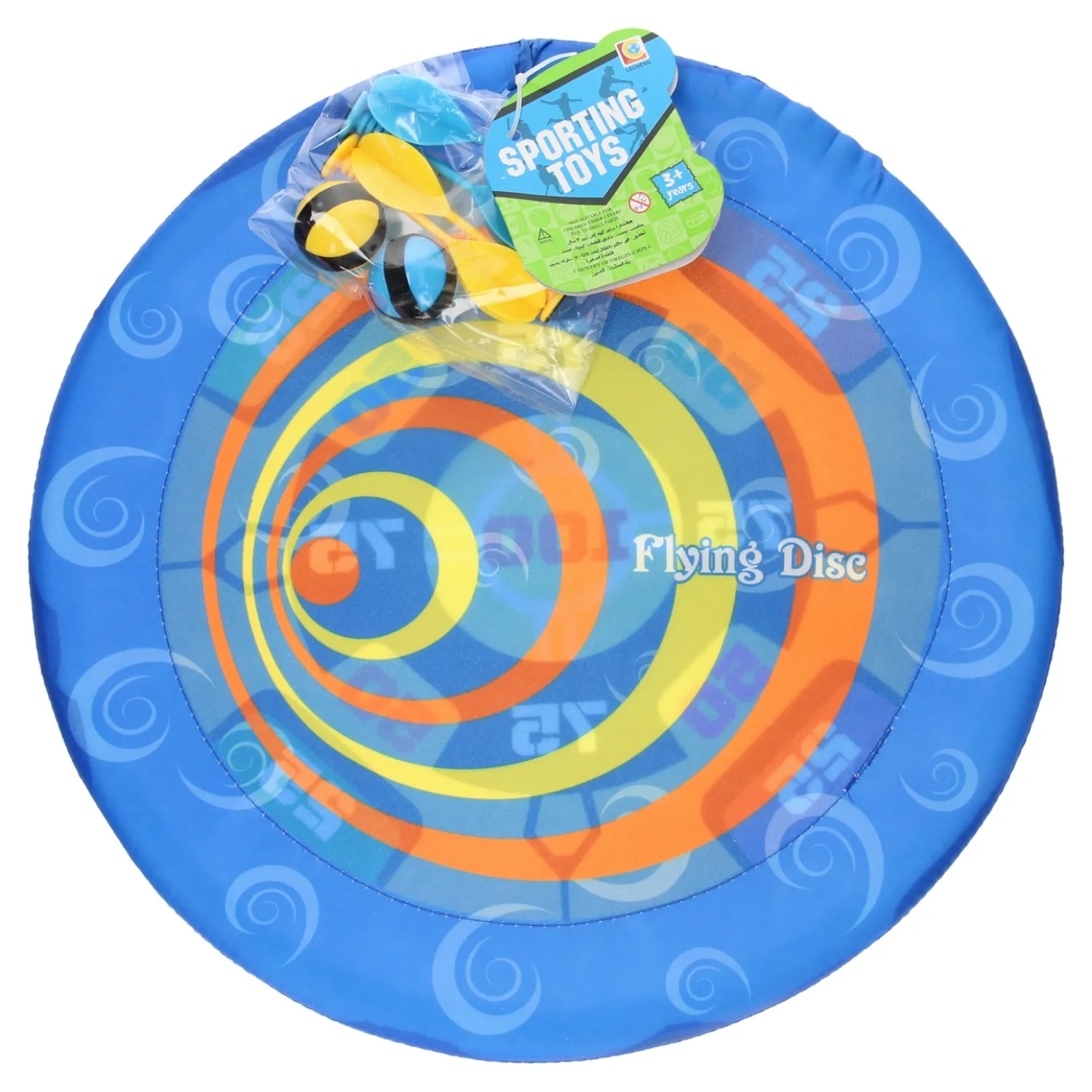 Klittenband Dartbord & Frisbee, 2in1 Clearance
