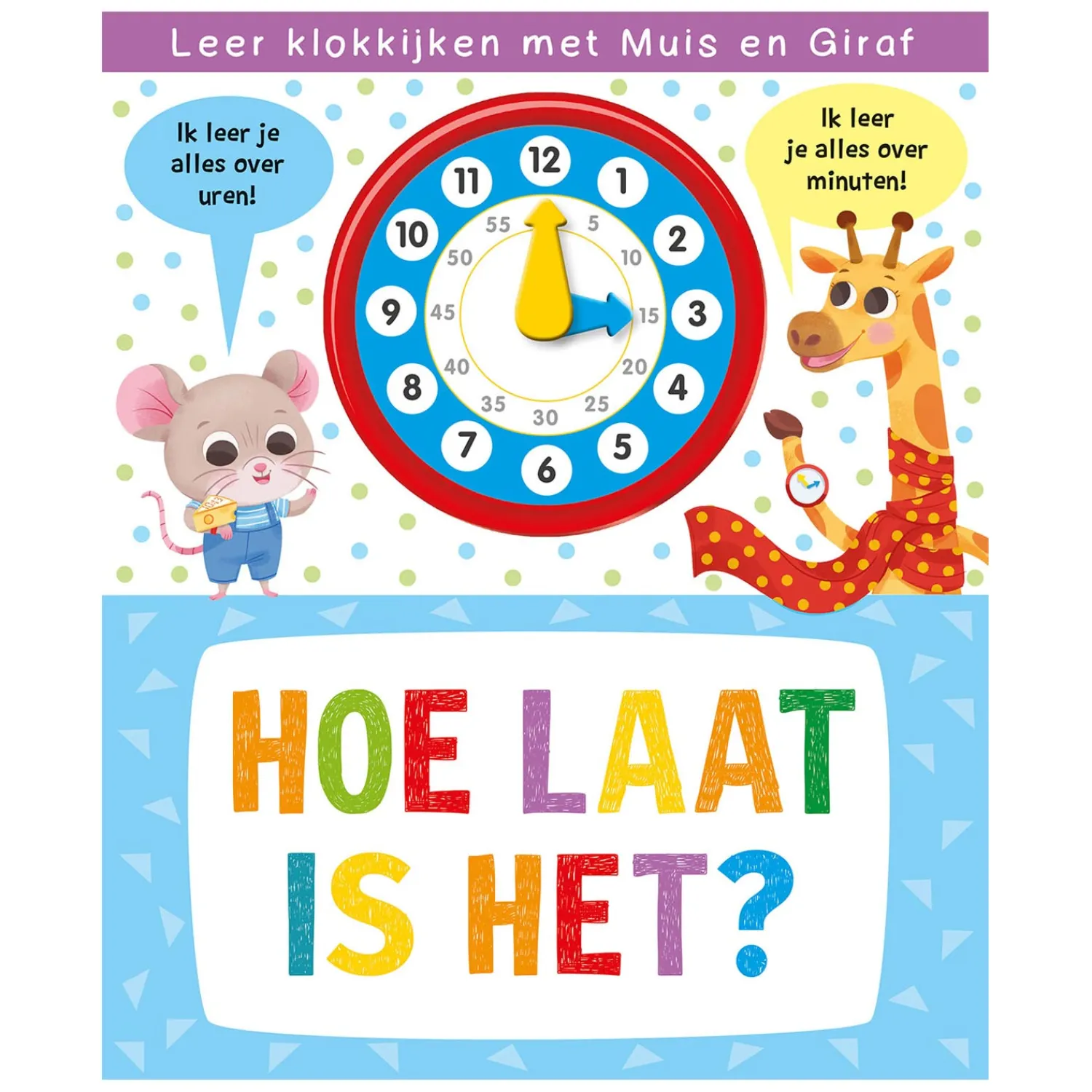 Rebo Publishers Klokboek - Hoe laat is het? Outlet