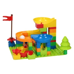 Knikkerbaan Blokjes Bouwset - 101dlg.- Online