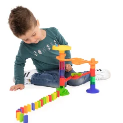 Knikkerbaan met Domino, 33dlg.- Outlet