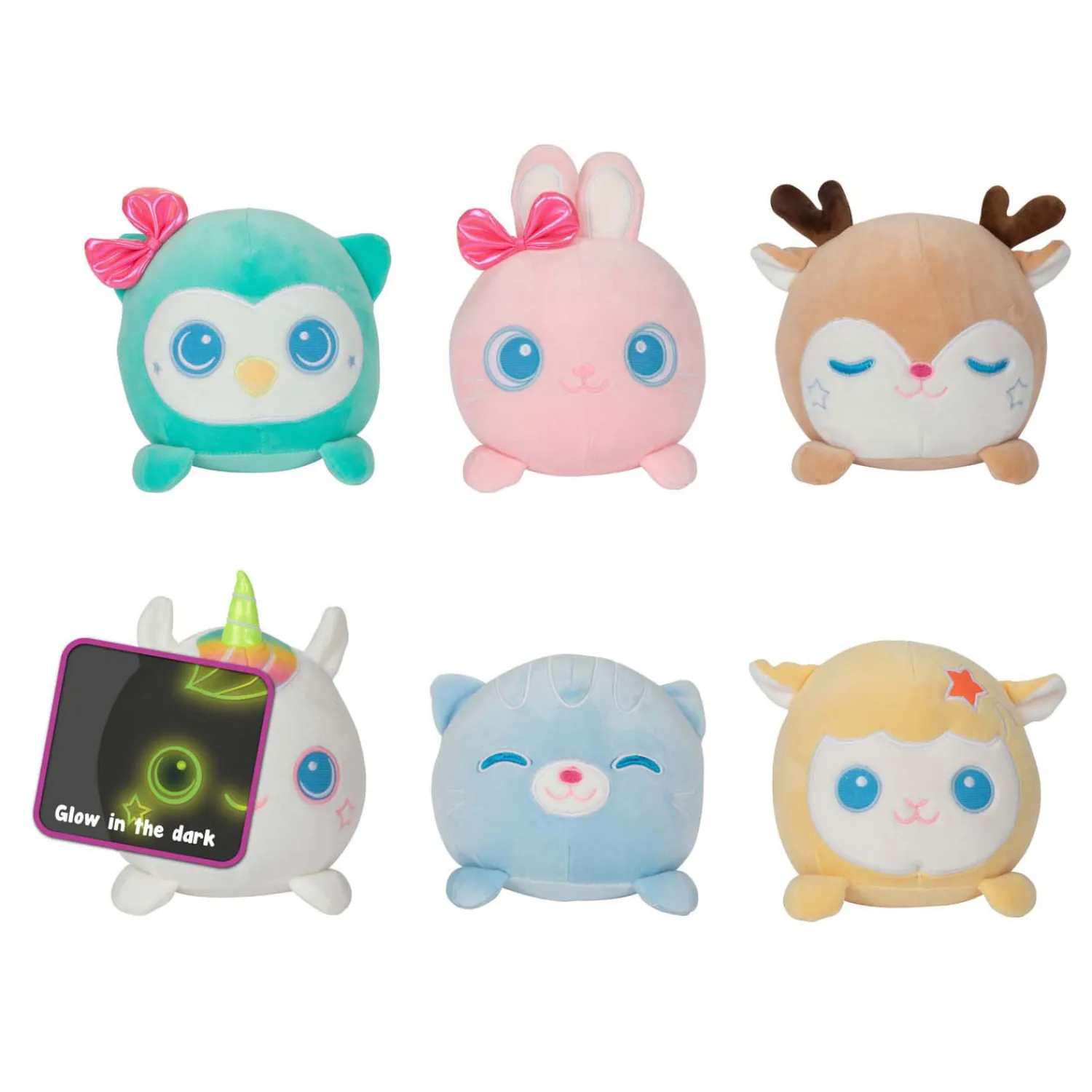 Knuffel Pluche Glow in the Dark Dier- Best