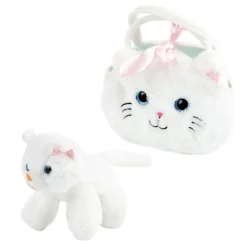 Toi-Toys Knuffeldier in Handtas Pluche - Poes Outlet