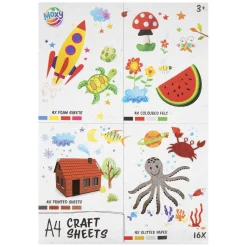 Knutselpapierset, 16dlg.>Creative craft group