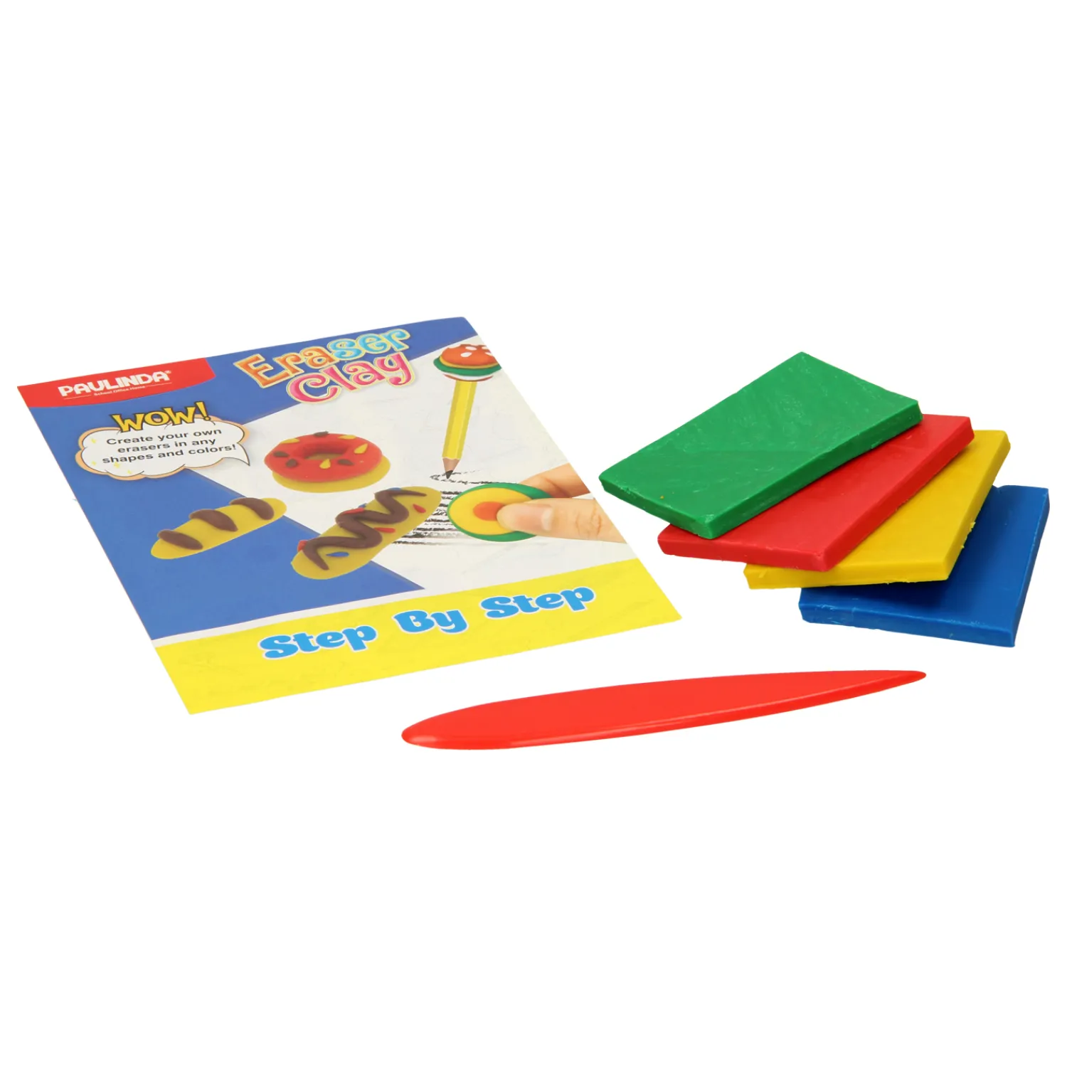 Paulinda Knutselset Gummen Maken, 4st New