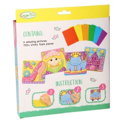 Knutselset Mozaïek Prinses Maken, 4 platen Clearance