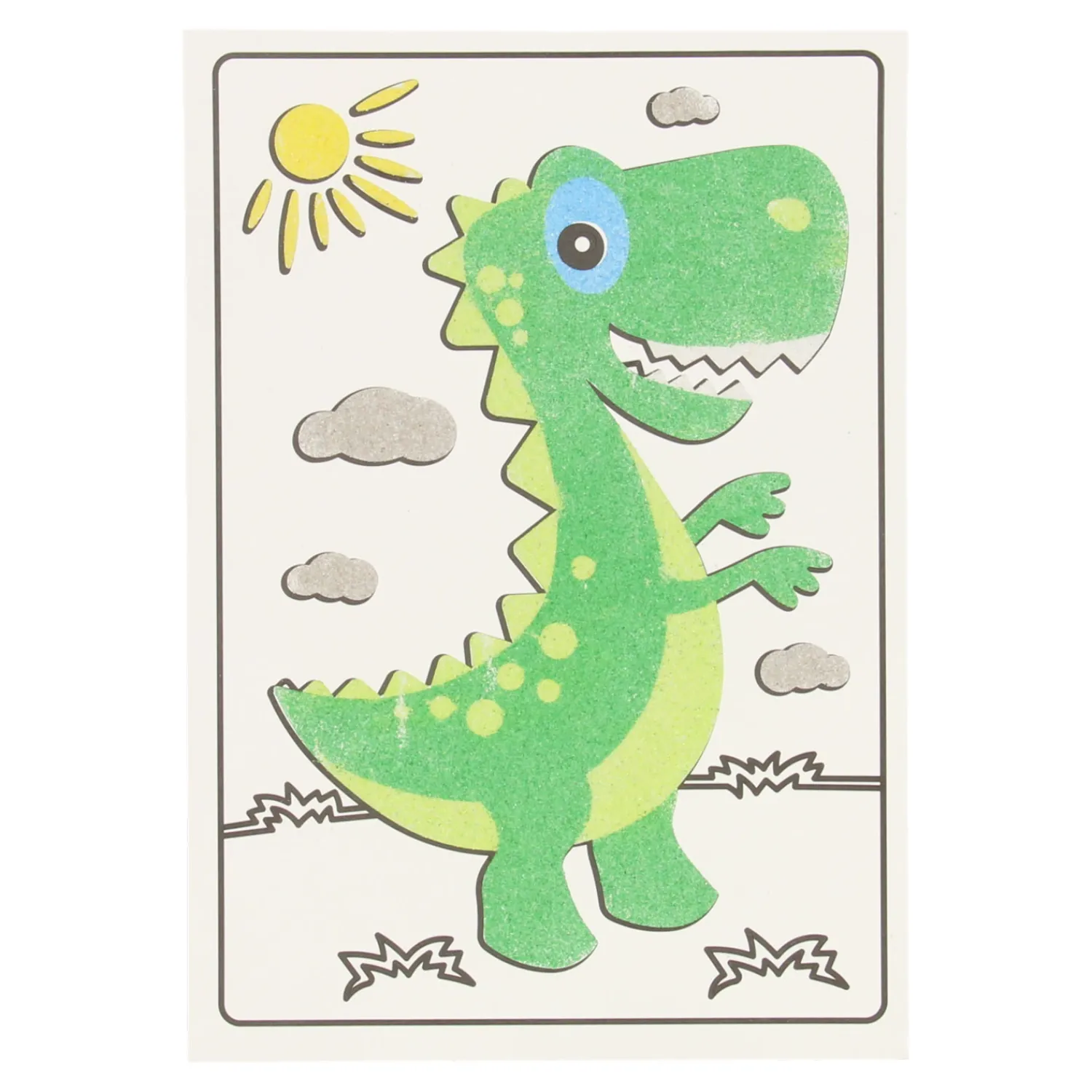 Knutselset Zandkunst - Dino-Creative Craft Group Online