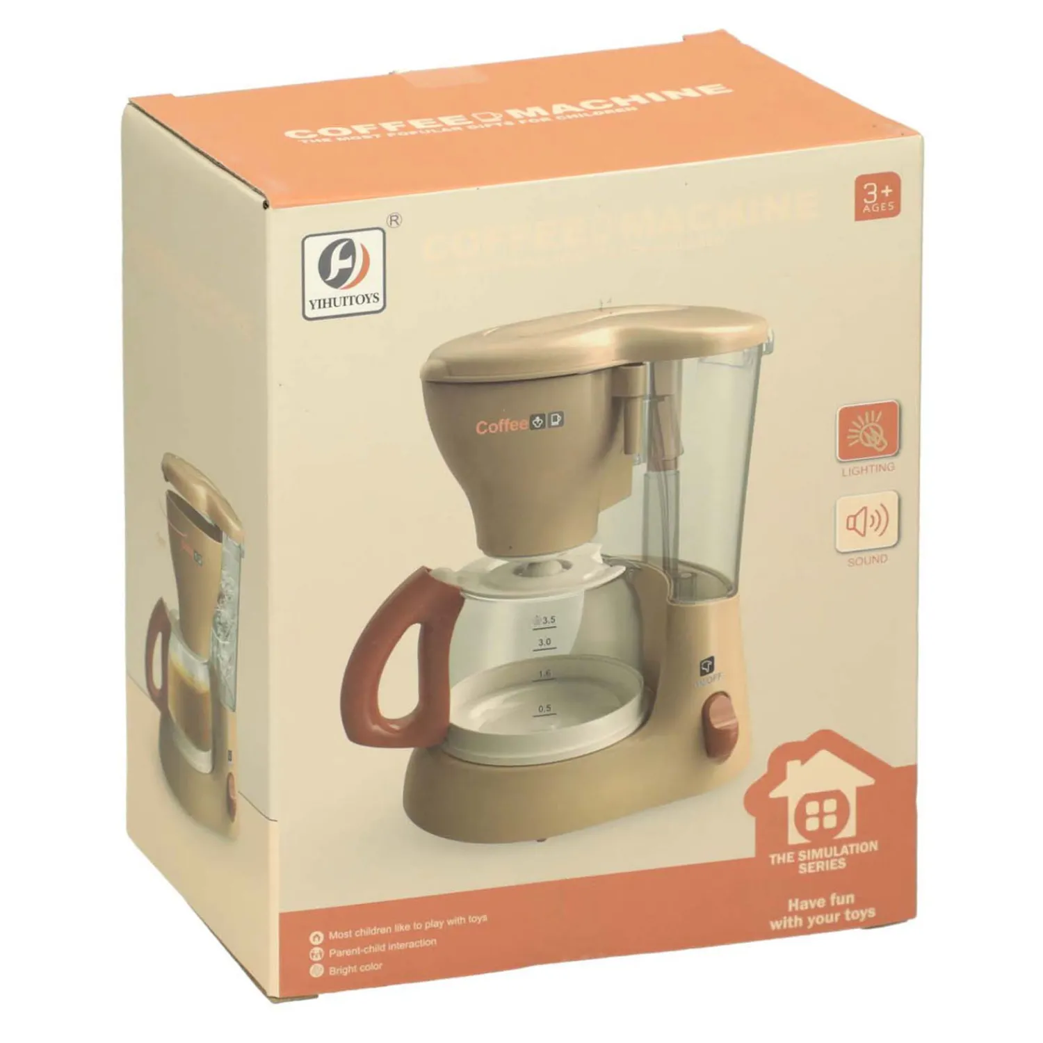 Koffiezet Apparaat met Licht en Geluid-