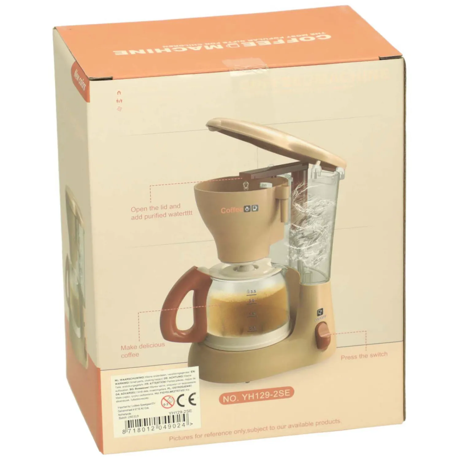 Koffiezet Apparaat met Licht en Geluid-