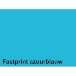 Kopieerpapier Fastprint A4 160gr azuurblauw 50vel-Quantore Hot