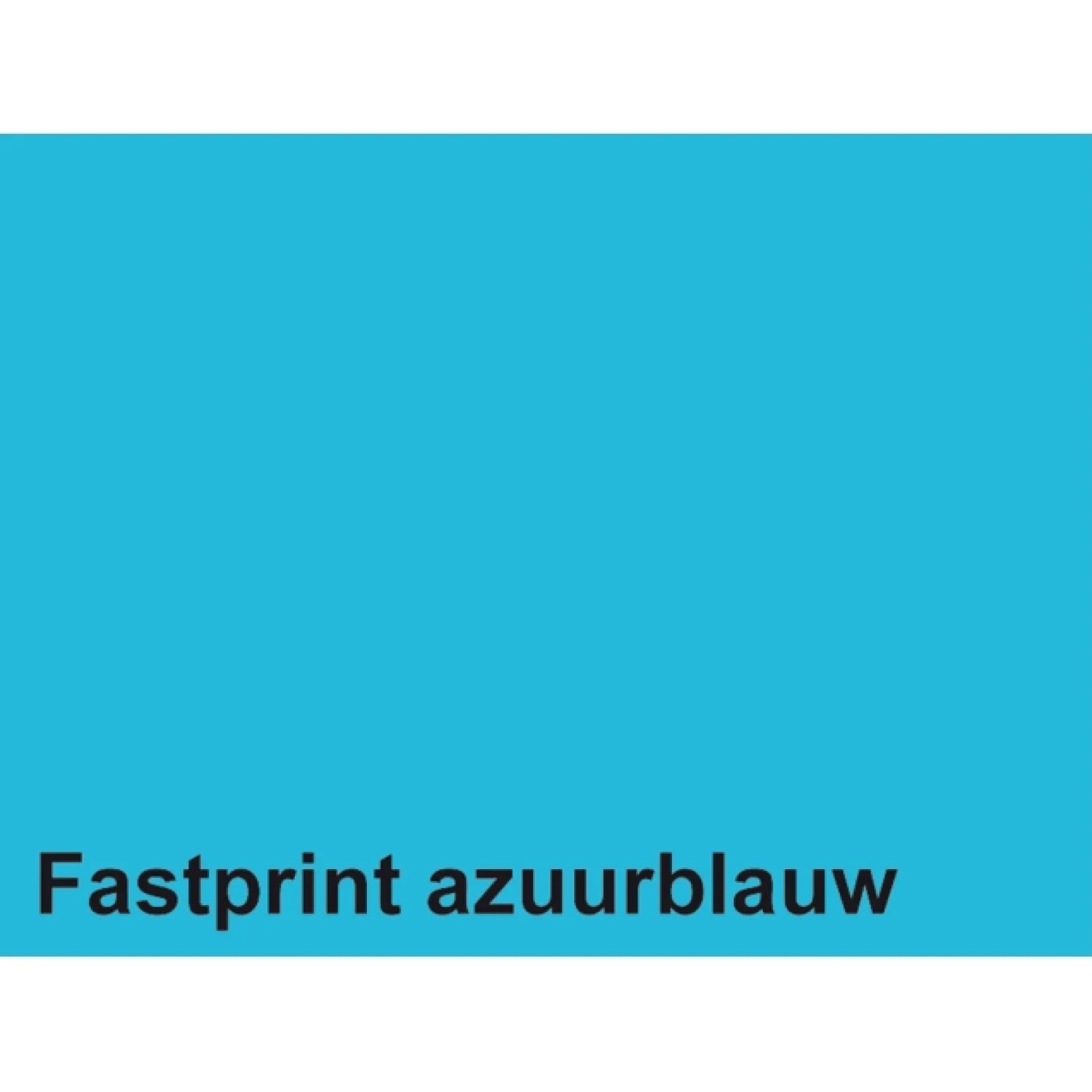 Kopieerpapier Fastprint A4 160gr azuurblauw 50vel-Quantore Hot