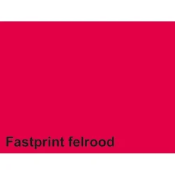 Quantore Kopieerpapier Fastprint A4 80gr felrood 100vel Outlet