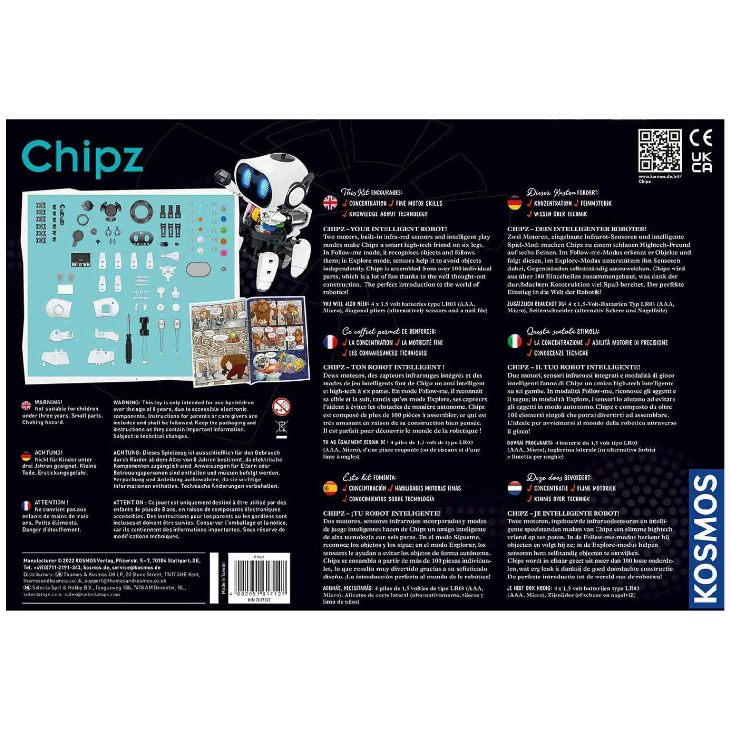 Kosmos Chipz Intelligente Robot Online