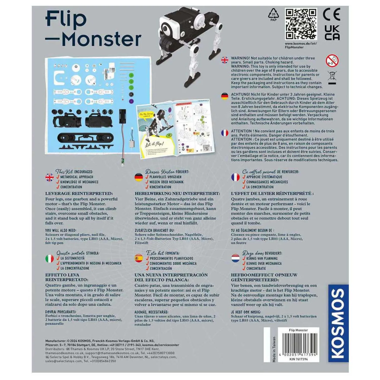 Kosmos Flip Monster Speelset-Selecta Online