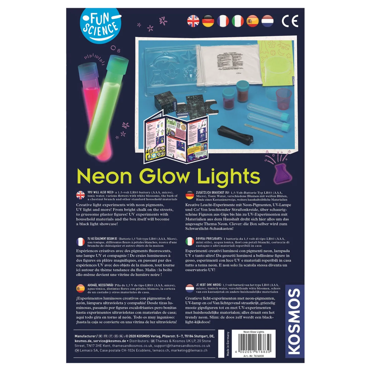 Neon Glow Experimenten>Kosmos Sale