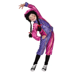 Kostuum Piet Paars Fuchsia, 7-9 Jaar-Boland Clearance