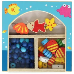 Kralendoosje Hout- New