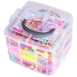 Kralenset in Opbergbox 3-Lagen Outlet