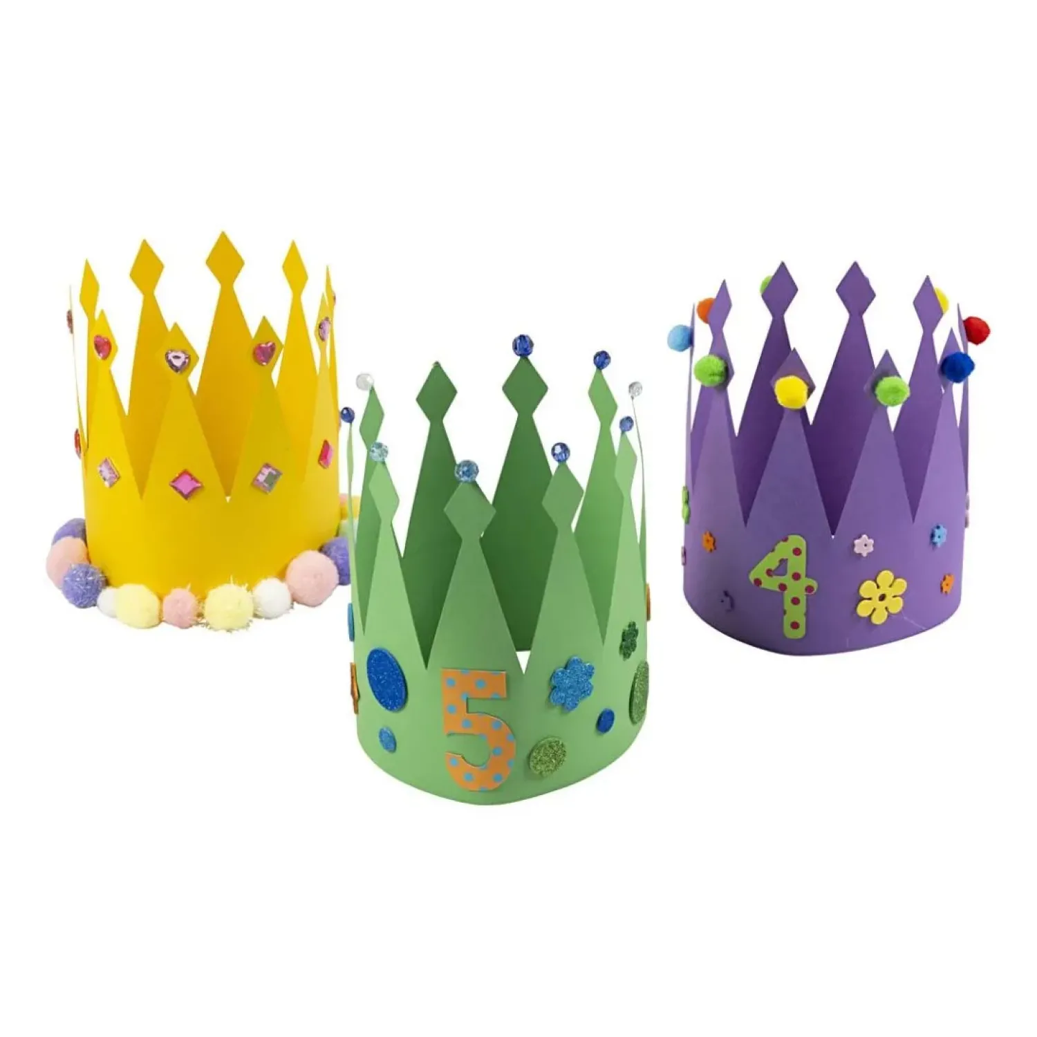 Kroon Karton Diverse Kleuren, 25st.>Creativ Company Discount