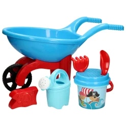 Kruiwagen met Piraten Strandset-Androni