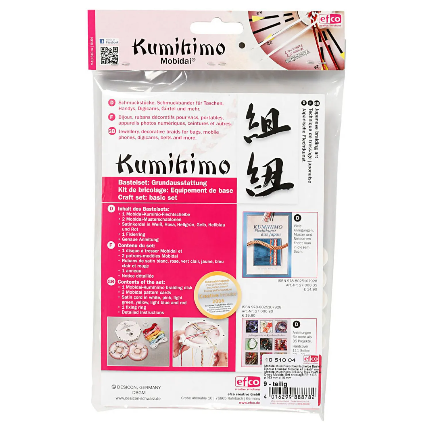 Kumihimo Kit Vlechten Maken Set>Creativ Company Discount