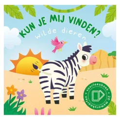 Lantaarn Publishers Kun Je Mij Vinden? Wilde Dieren Voorleesboek en 20 Memokaarten Sale