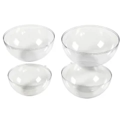 Kunststof Gietvormen Transparant, 4st.-Creativ Company Outlet