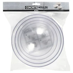 Kunststof Gietvormen Transparant, 4st.-Creativ Company Outlet