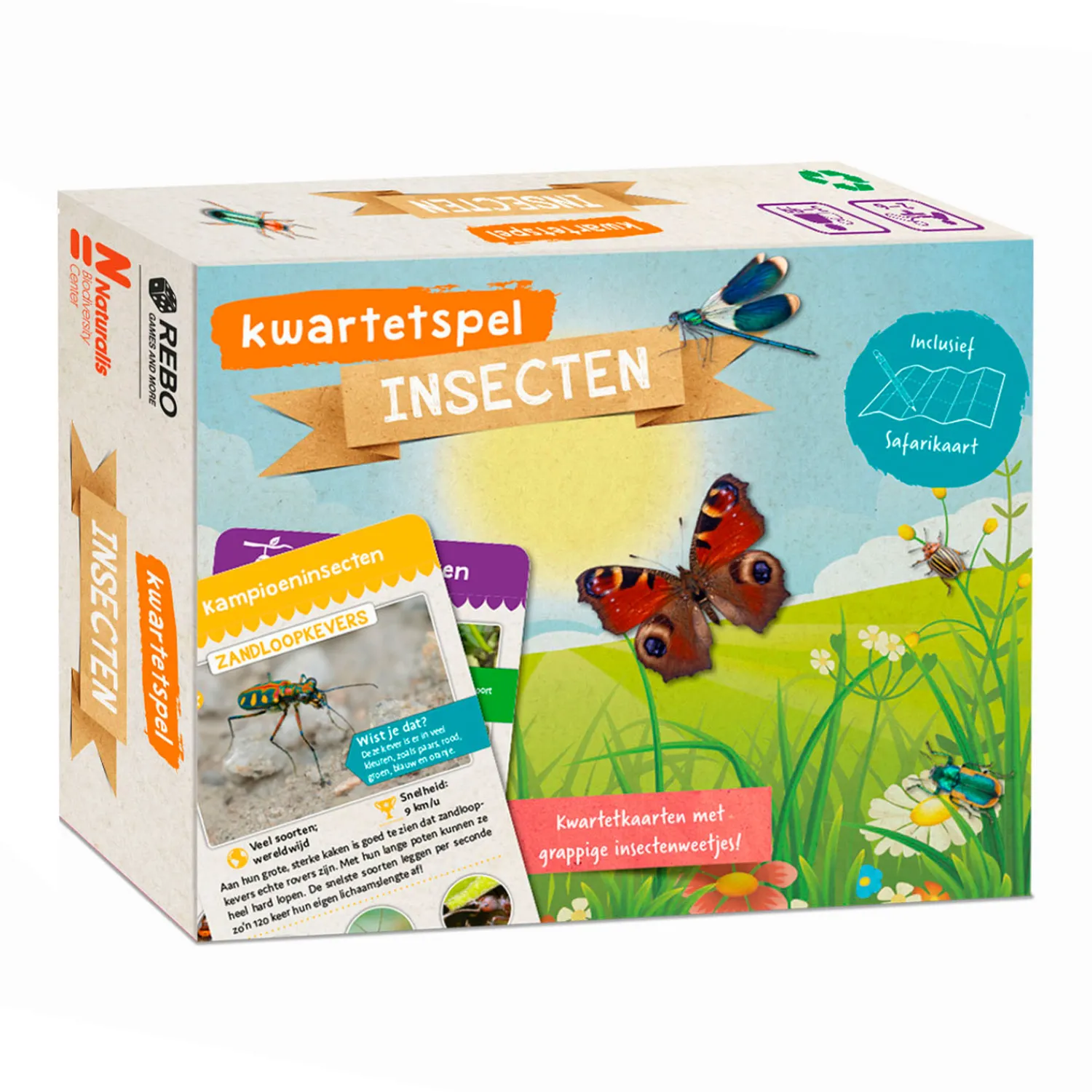 Kwartetspel Insecten-Rebo Publishers Best