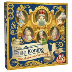 White Goblin Games Lang Leve de Koning - Bordspel Hot