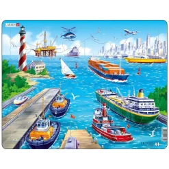 Larsen Legpuzzel De Haven , 35st.>Selecta Discount