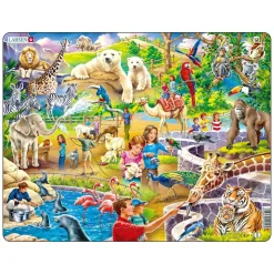 Larsen Legpuzzel Dieren - In de Dierentuin, 48st.>Selecta