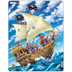 Larsen Legpuzzel Het Piratenschip , 30st.>Selecta Online